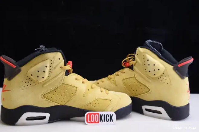 Cheap X CN1084-300 YELLOW SCOTT TRAVIS JORDAN AIR 6 0614